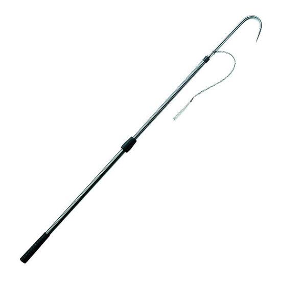 Aluminium Teleskop-Gaff mit rutschfestem Gummigriff, 80-132 cm lang