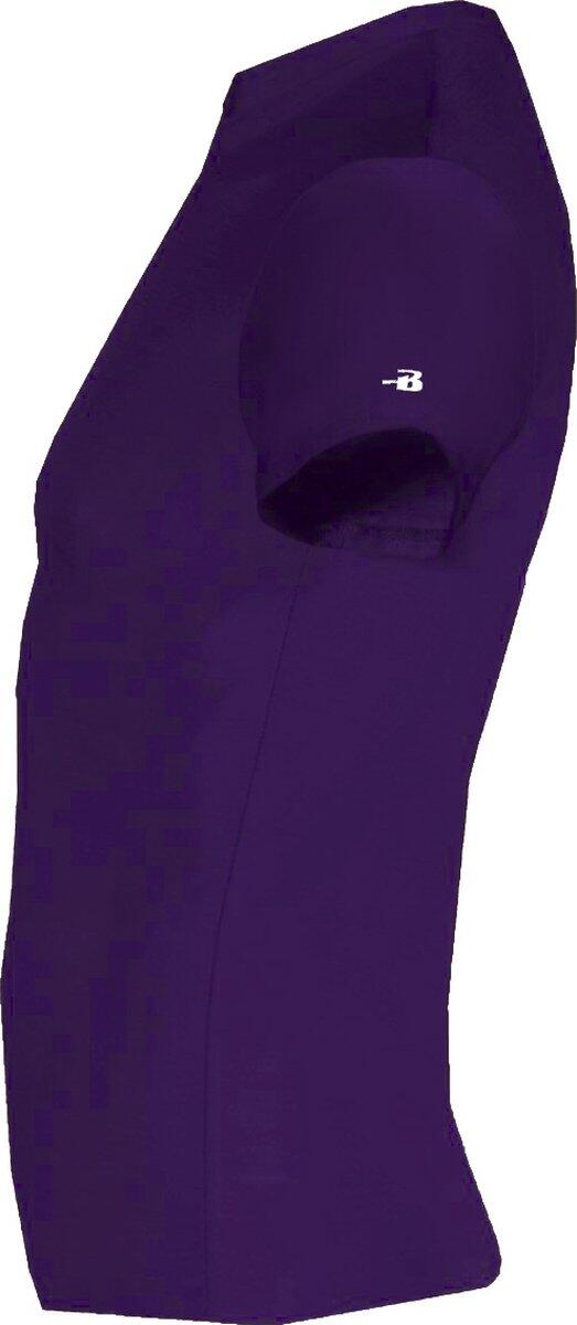 Camiseta manga corta Pro Compression Hombre interior Morado Mediana 2/5