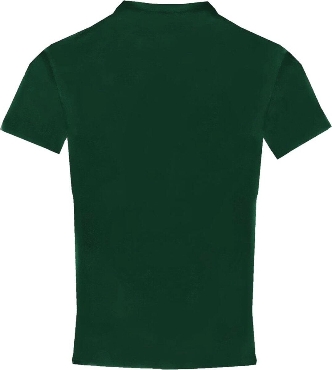 Kurzarm-Shirt Pro Compression Herren-Unterhemd Dunkelgrün Medium 5/5