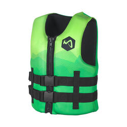 Gilet d'Aide à la Flottabilité Enfant NYO Néoprène 50 N Paddle Wakeboard verde