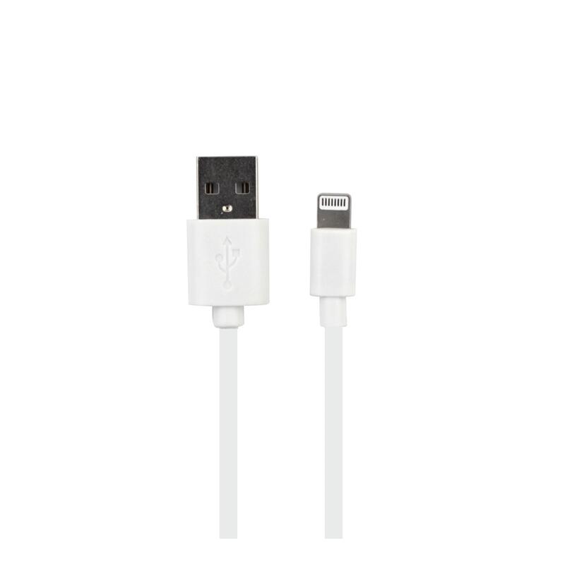 Myway cable USB-Lightning 2.1A 1m blanco 2/3