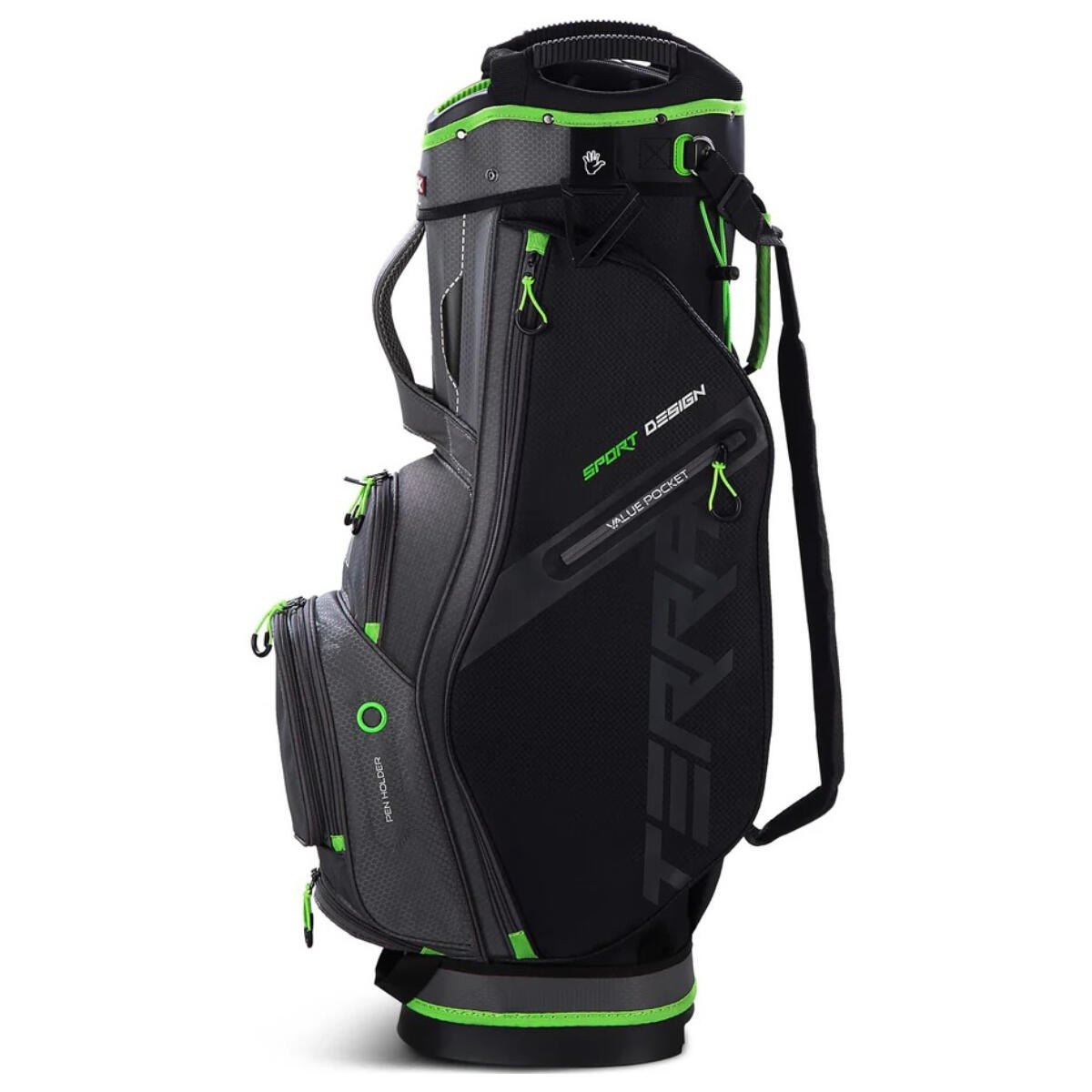 Bolsa de golf con carrito de nylon 14 compartimentos Big Max Terra 3/7