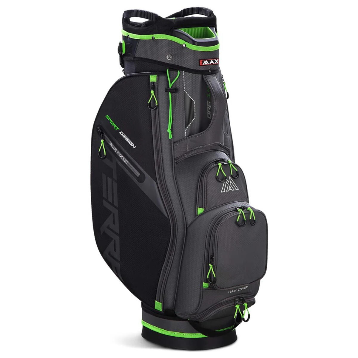 Bolsa de golf con carrito de nylon 14 compartimentos Big Max Terra 2/7