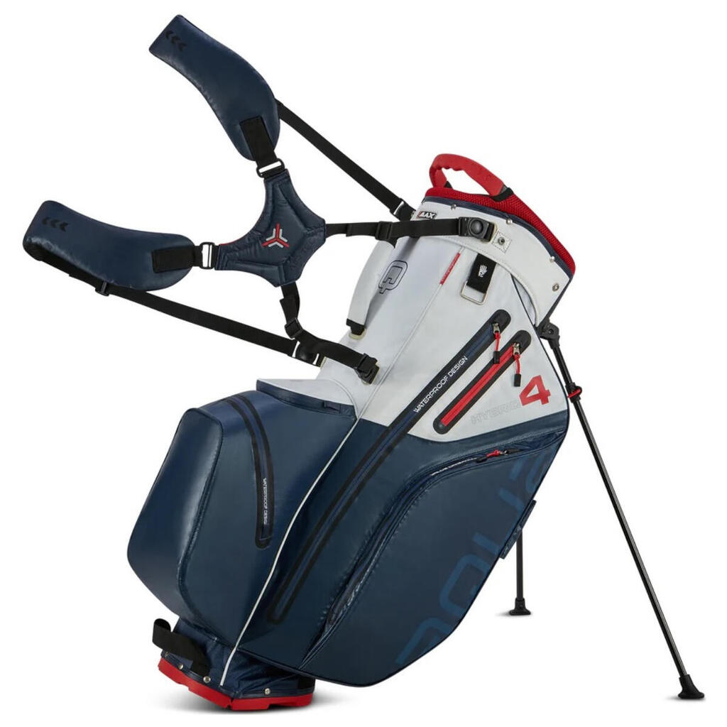 Aqua Hybrid 4 Stand Bag Navy