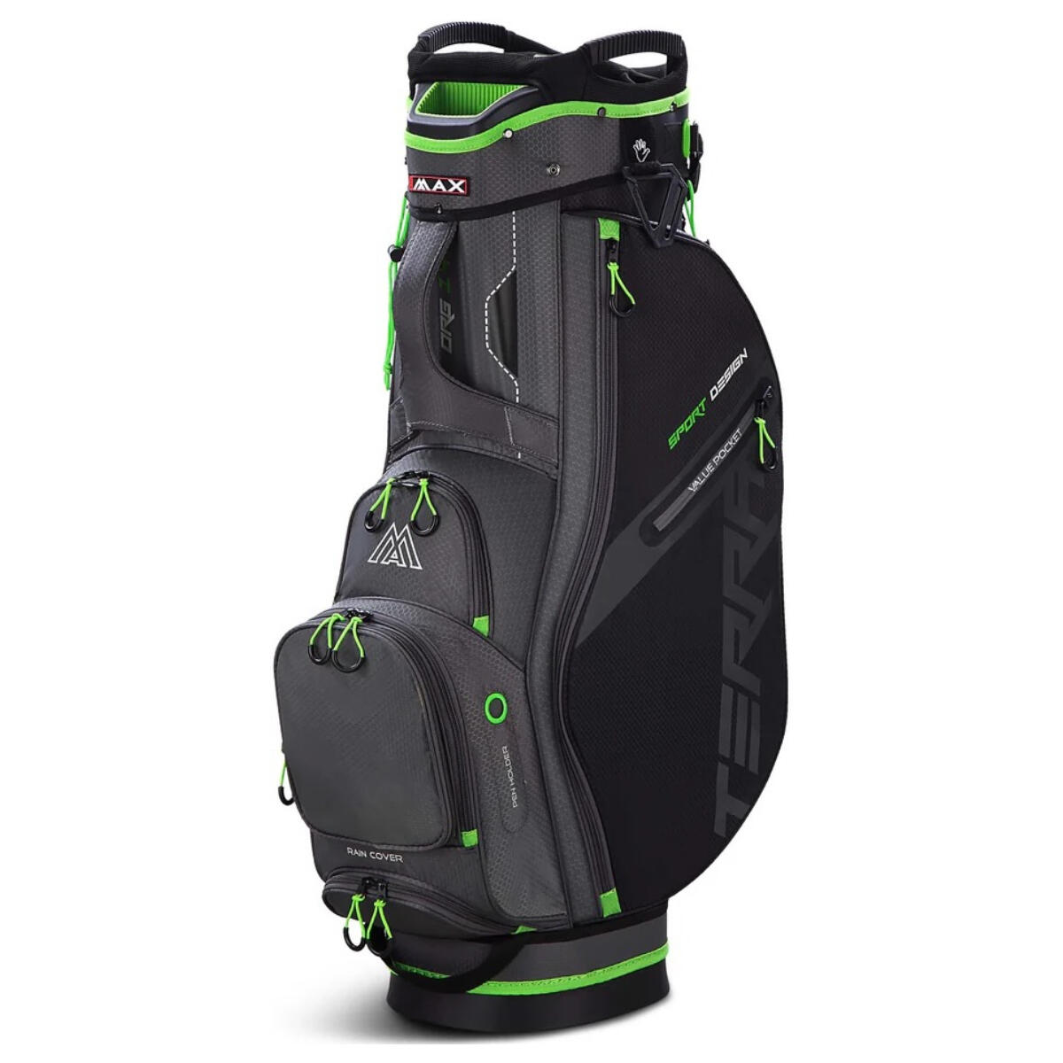 BIG MAX Sacca da golf Terra Sport - Cartbag - Grigio Lime
