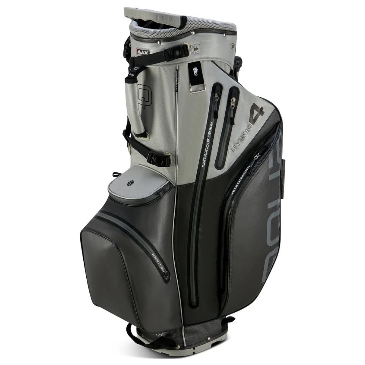 Sacca da golf impermeabile Aqua Hybrid 4 - Cartbag - Grigio Nero 4/7