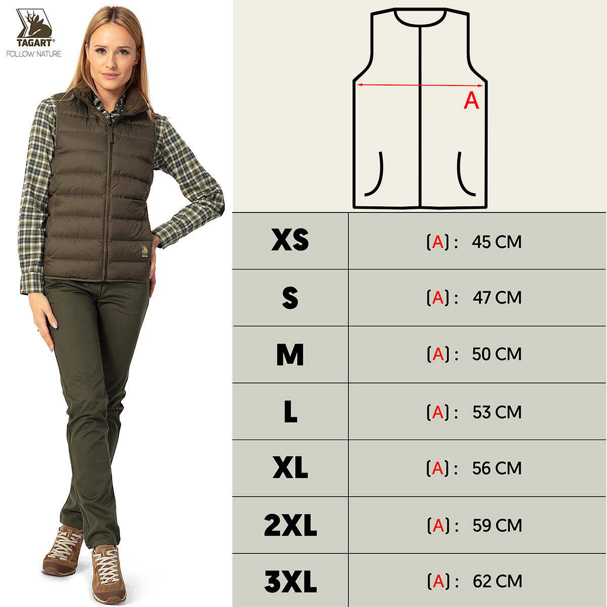 Le gilet en duvet Wing 4 avec 700 cuin - pour femme 2/5