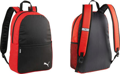 PUMA teamGOAL Zaino Core - Zaino Unisex per Adulti. Rosso Nero