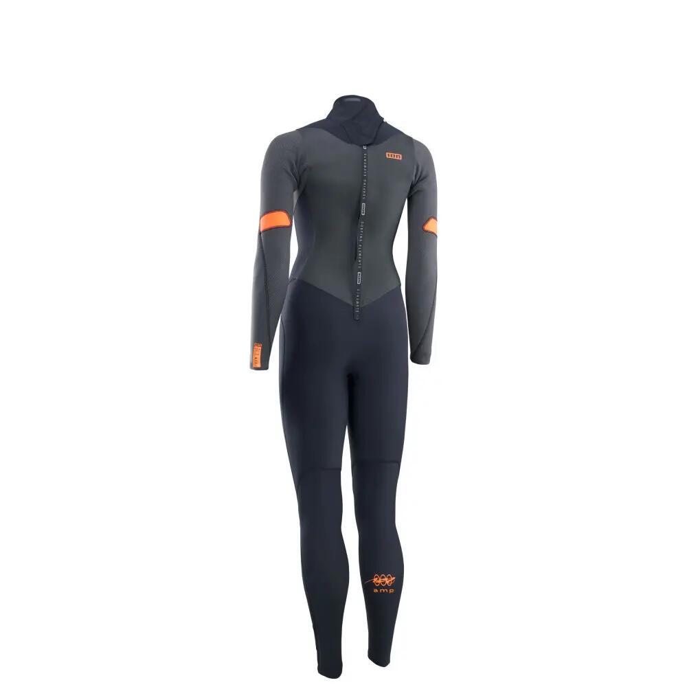 ION Neoprenanzug Amaze Amp  Back Zip 4/3 Damen Langarm 900 black 2024 - Größe XL 3/5