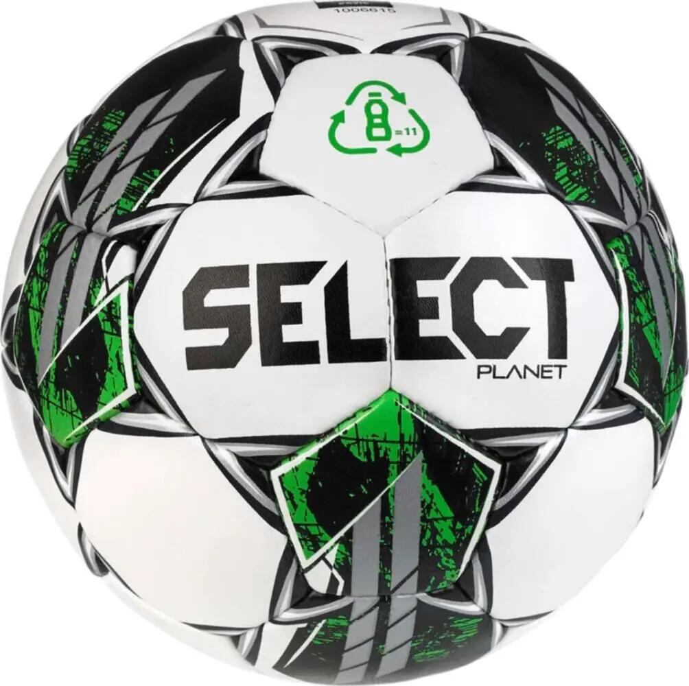 Piłka nożna Select Planet 5 FIFA Basic biało-zielono-czarna 18535 5 2/3