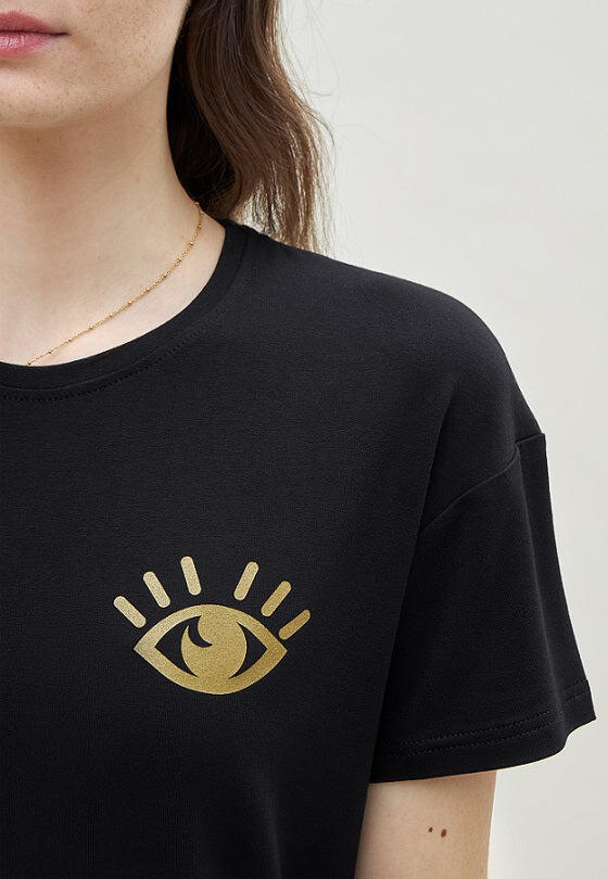 T-shirt do jogi Moonholi Awaken z krótkim rękawem 3/3