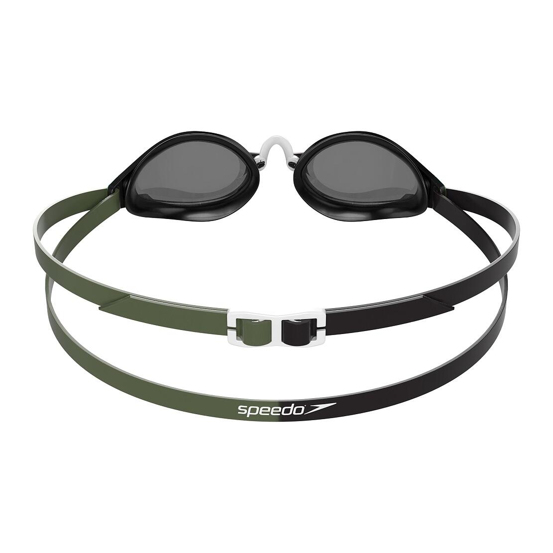 Occhiali da nuoto Speedo Fastskin Speedsocket 2.0 Mirror Nero/Verde 2/4