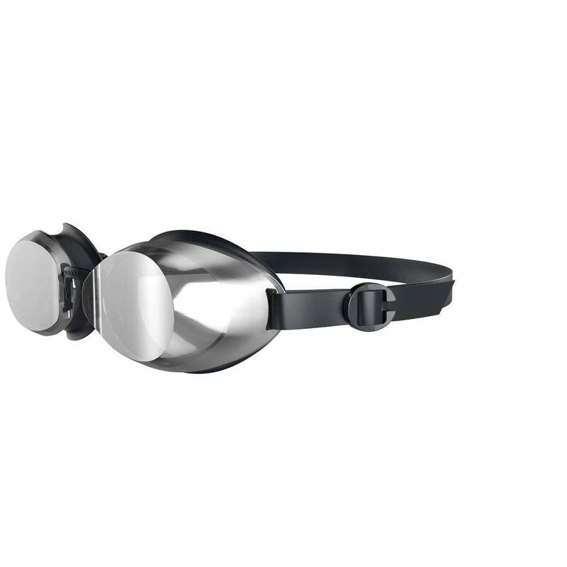 Ochelari inot adulti Speedo Jet 2.0 Mirror negru/argintiu–anti-fog, protectie UV