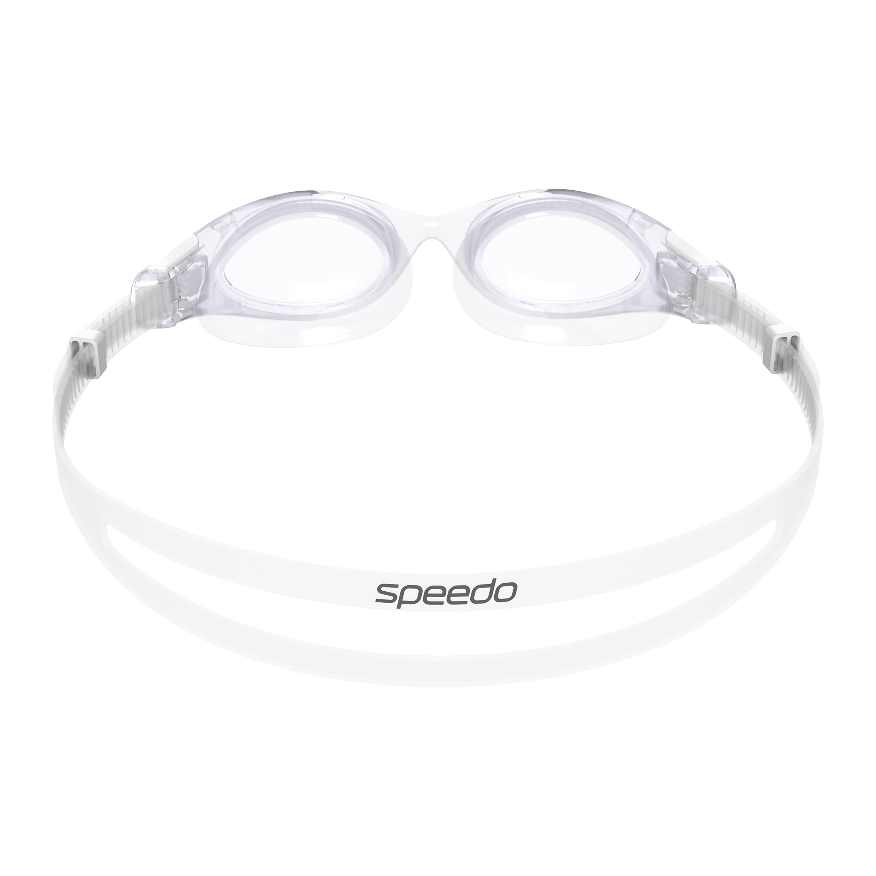 Lunettes de natation Speedo Hydrosity 2.0 - Transparentes/Blanches 2/6