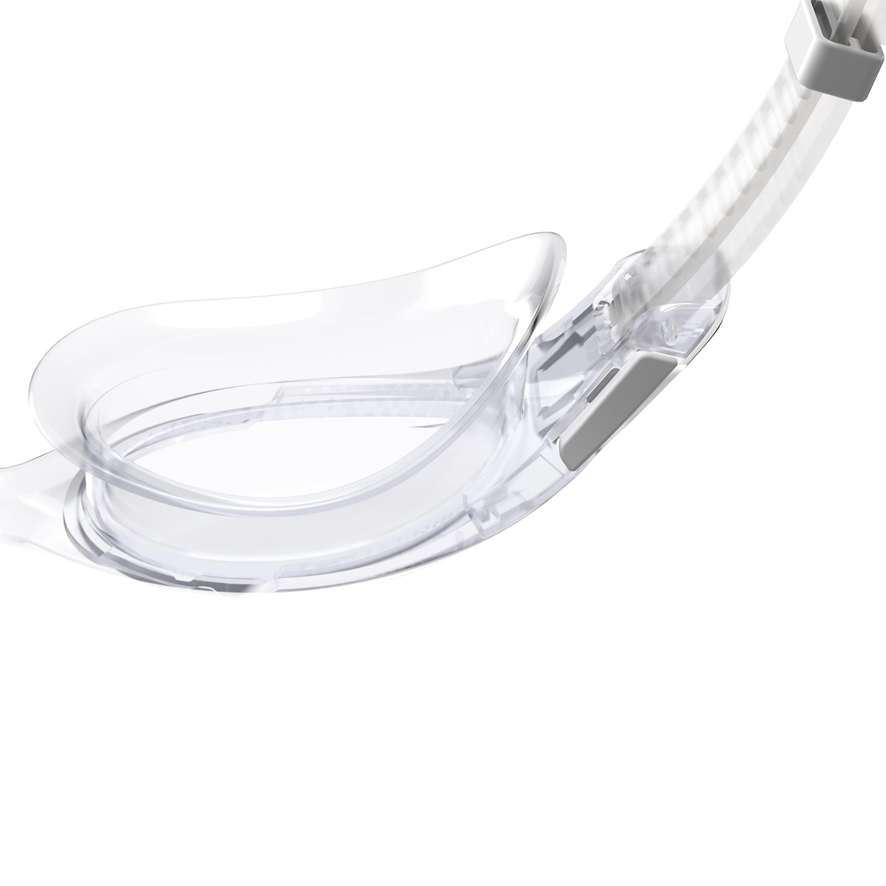 Lunettes de natation Speedo Hydrosity 2.0 - Transparentes/Blanches 4/6