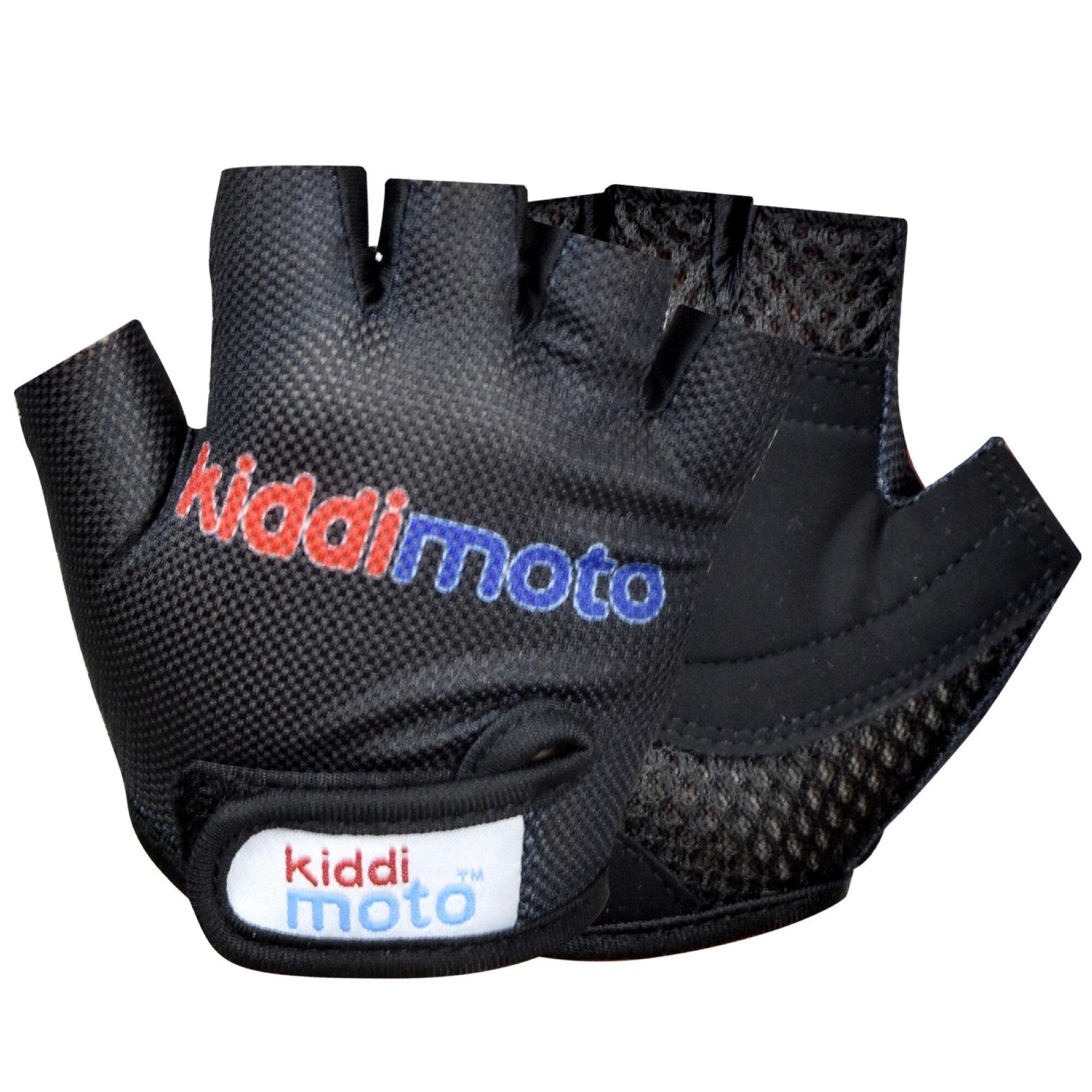 Black Cycling Gloves for kids 1/6
