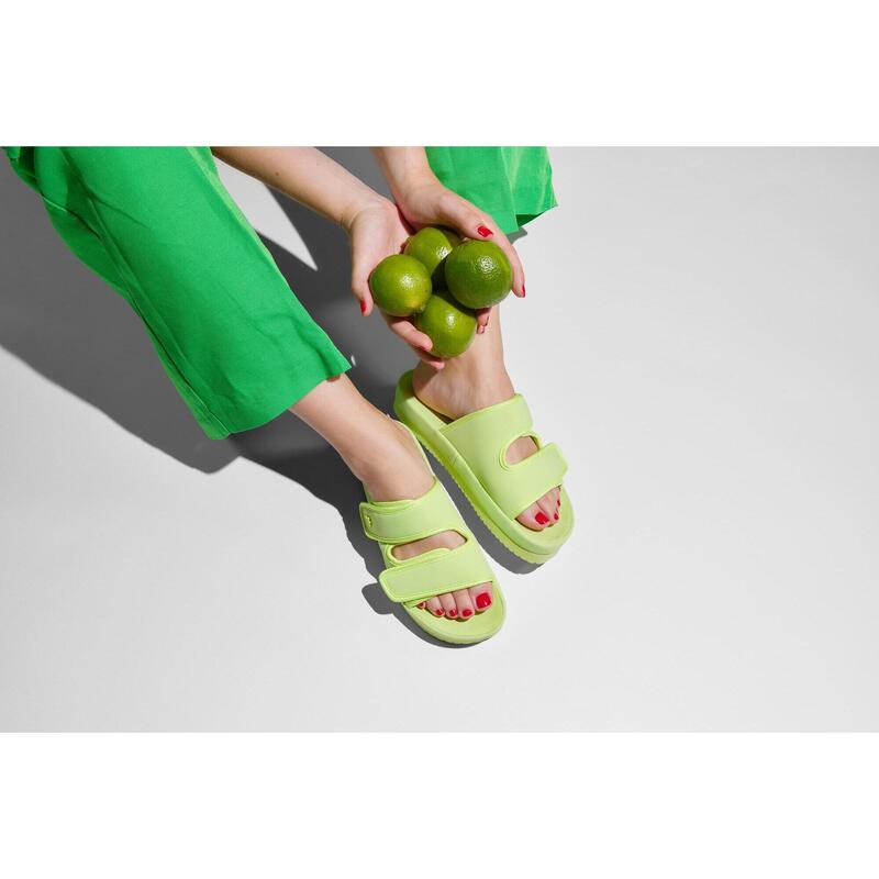 Femeii Flip Flop Velcro Flower plaja flip flops