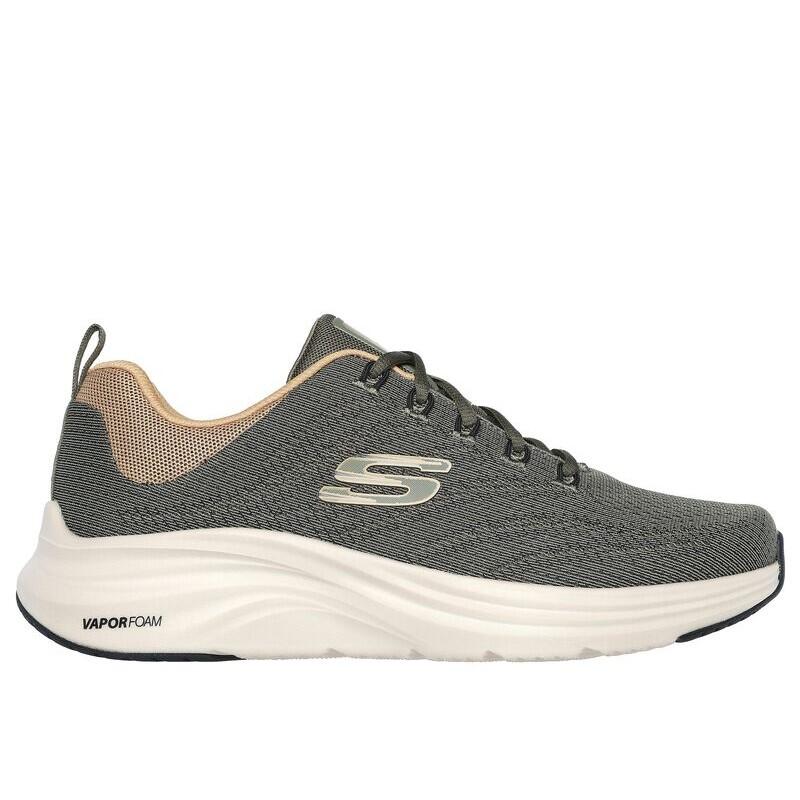 Zapatillas Deporte Hombre Skechers Vapor Foam Varien Verde Oliva.Flexible