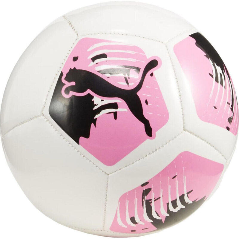 Piłka nożna Puma Big Cat mini biało-różowa 84215 01 1