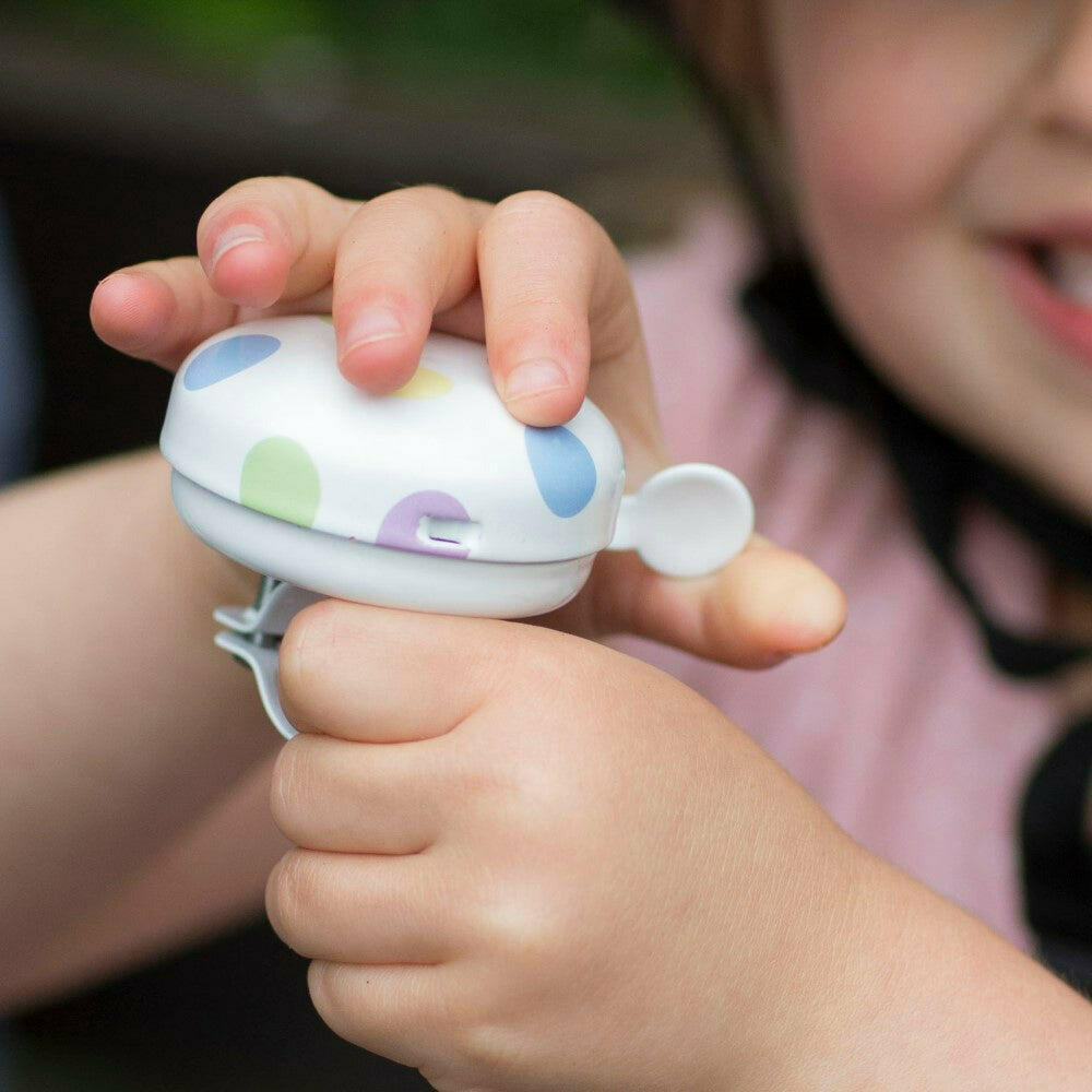 KIDDIMOTO Pastel Dotty Bicycle Bell