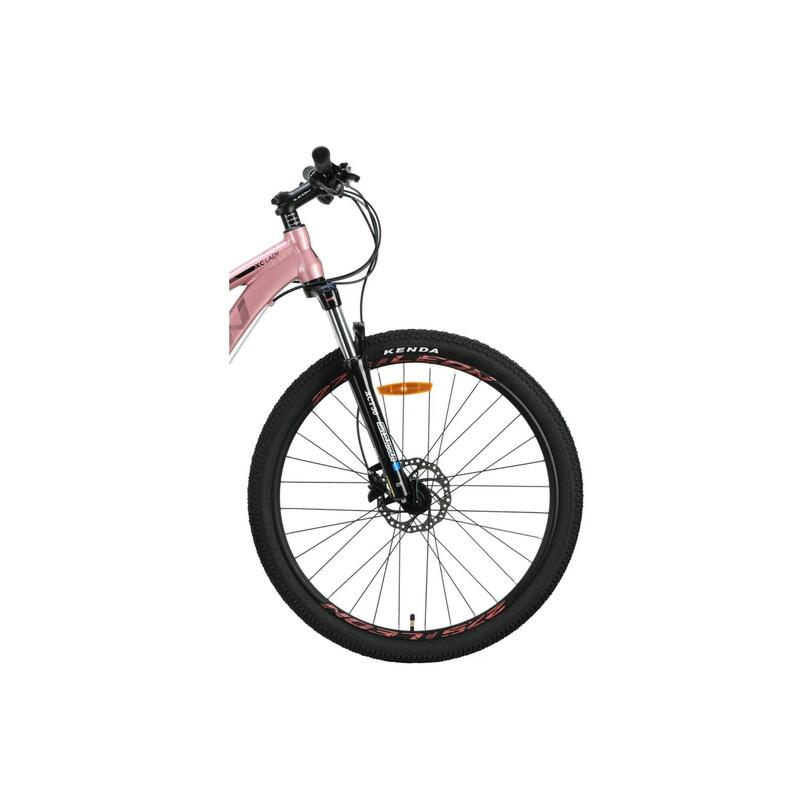 Kerékpár MTB Davi XC Lady, 27.5″, Alumínium, 155-175 cm, 24 sebesség, Rózsaszín