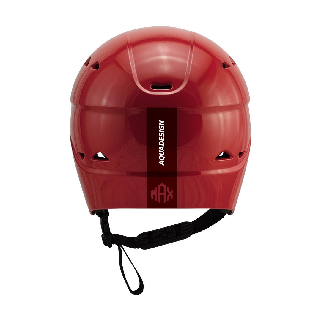 Helm für Kanu, Kajak und Wildwasser-Sportarten - Helion Max Rot 3/3