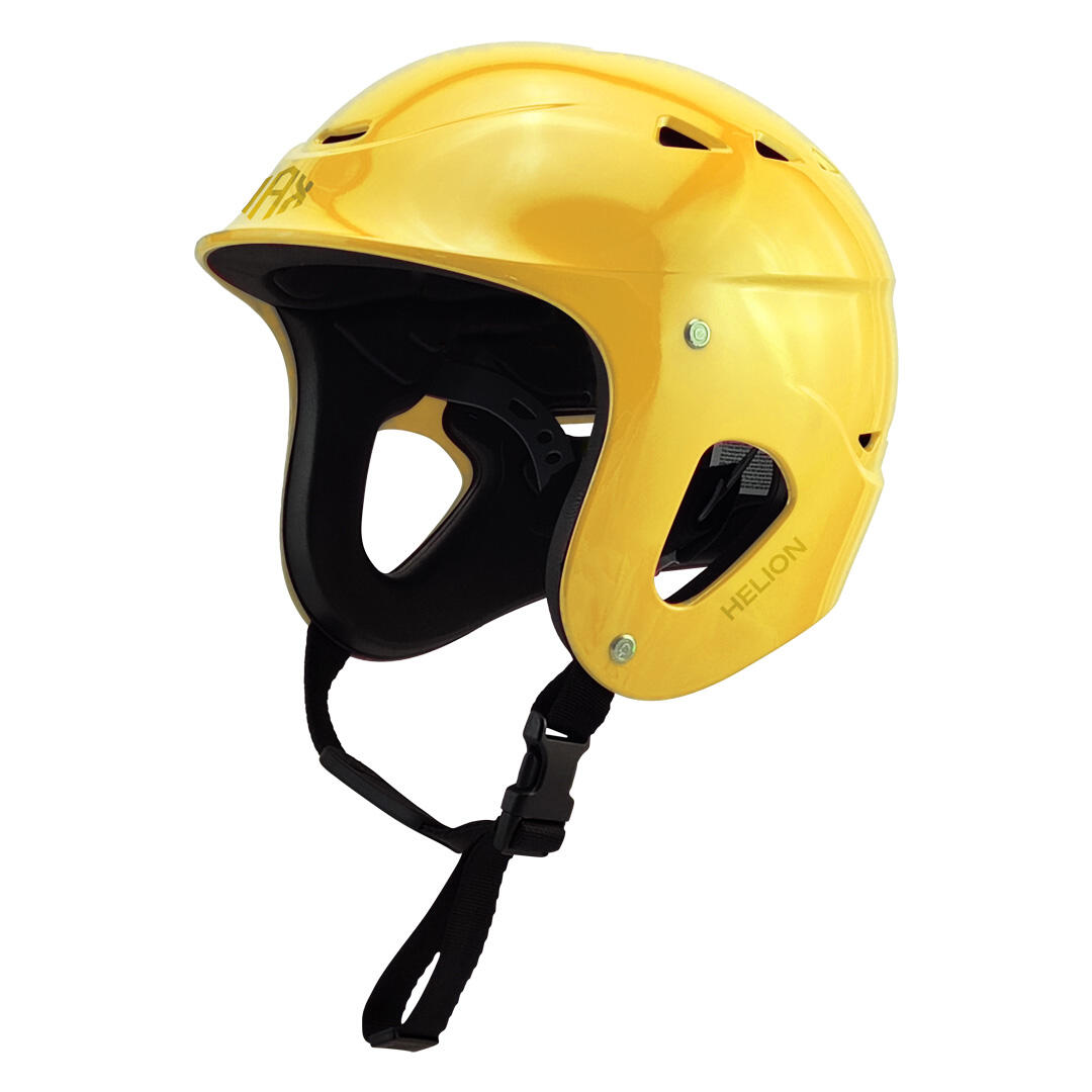 Aquadesign - Casque Pour Canoe Kayak Et Sports D'Eaux Vives - Helion Max Jaune - Casque - Jaune - S - Decathlon