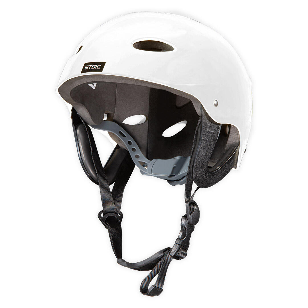 Capacete para Canoa, Caiaque e Desportos de Águas Vivas - Stoic Branco