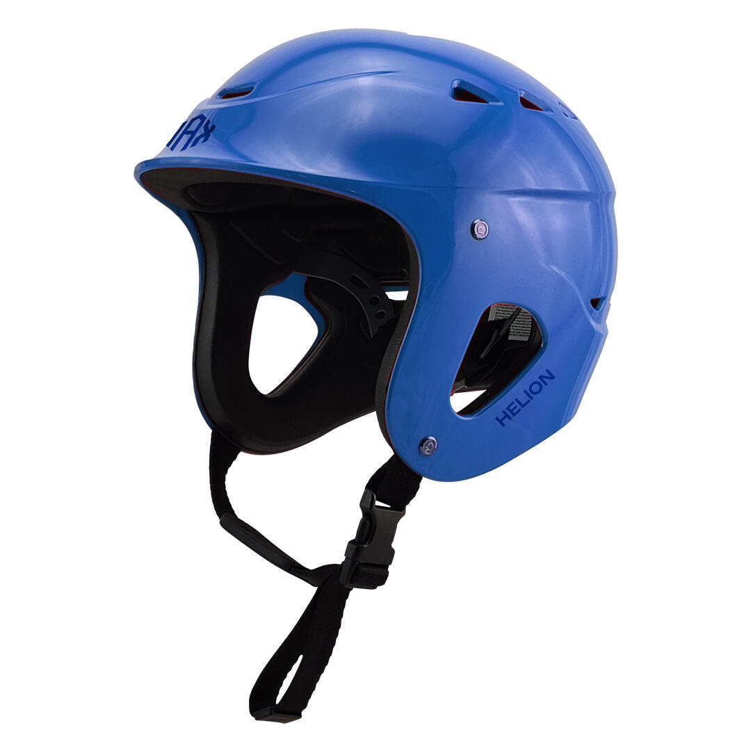 Capacete para Canoa, Caiaque e Esportes de Águas Vivas - Helion Max Azul 1/3