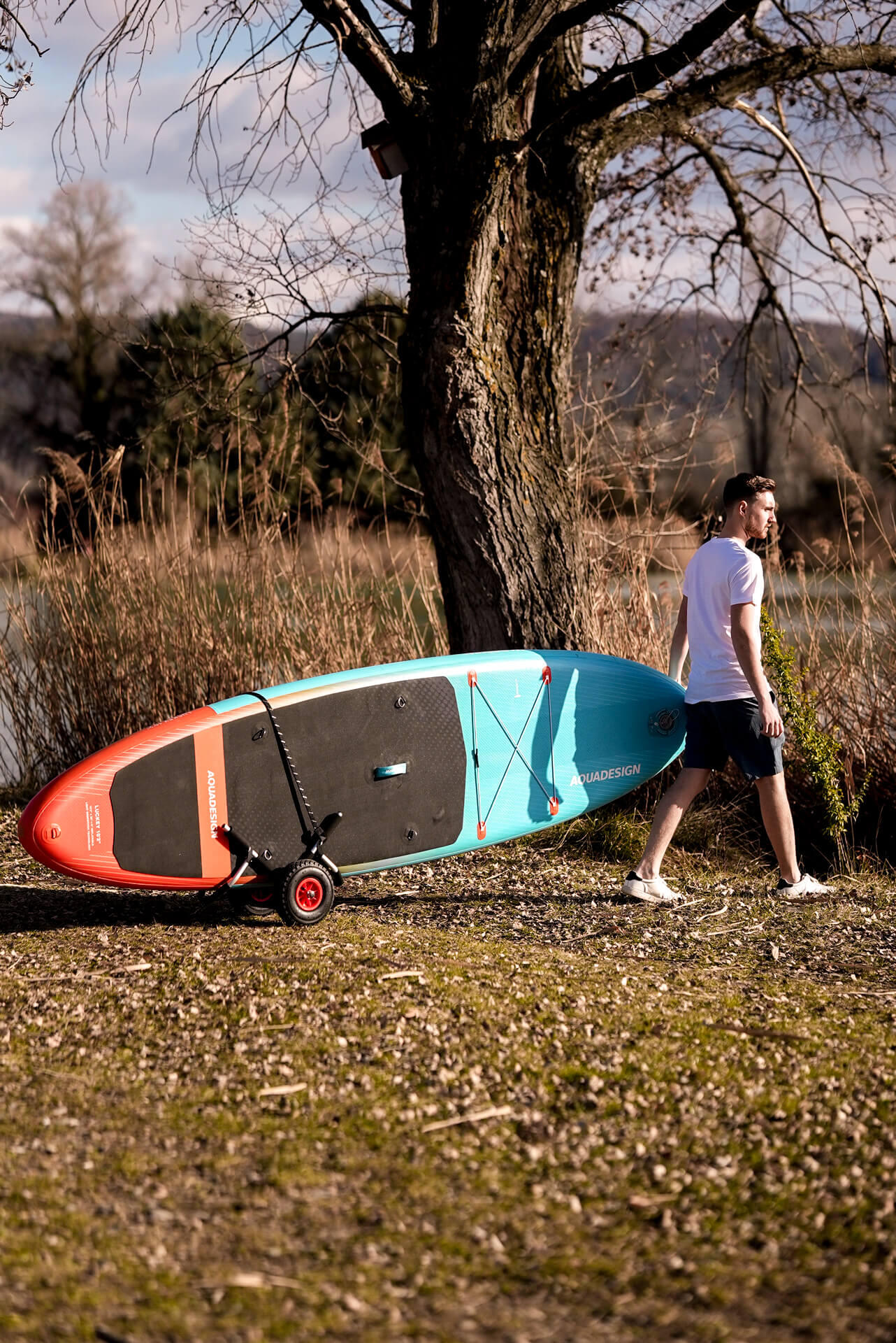 Transportkar voor Stand Up Paddle en Surf - SUP 5/6