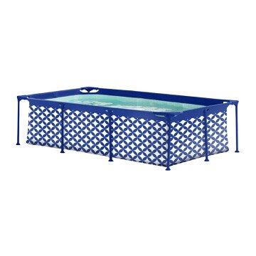 Piscina Fuori Terra Blu 260x160x65 cm 2/2