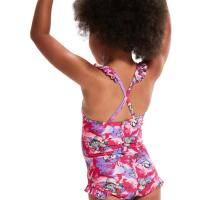 Einteiliger Badeanzug mit Druckmotiv und schmalen Trägern, Baby, Mädchen Speedo 4/7