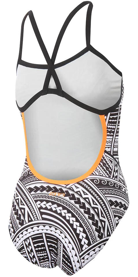 Costume Da Bagno Donna Kona Speed Strap Back - Nero / Bianco 2/7