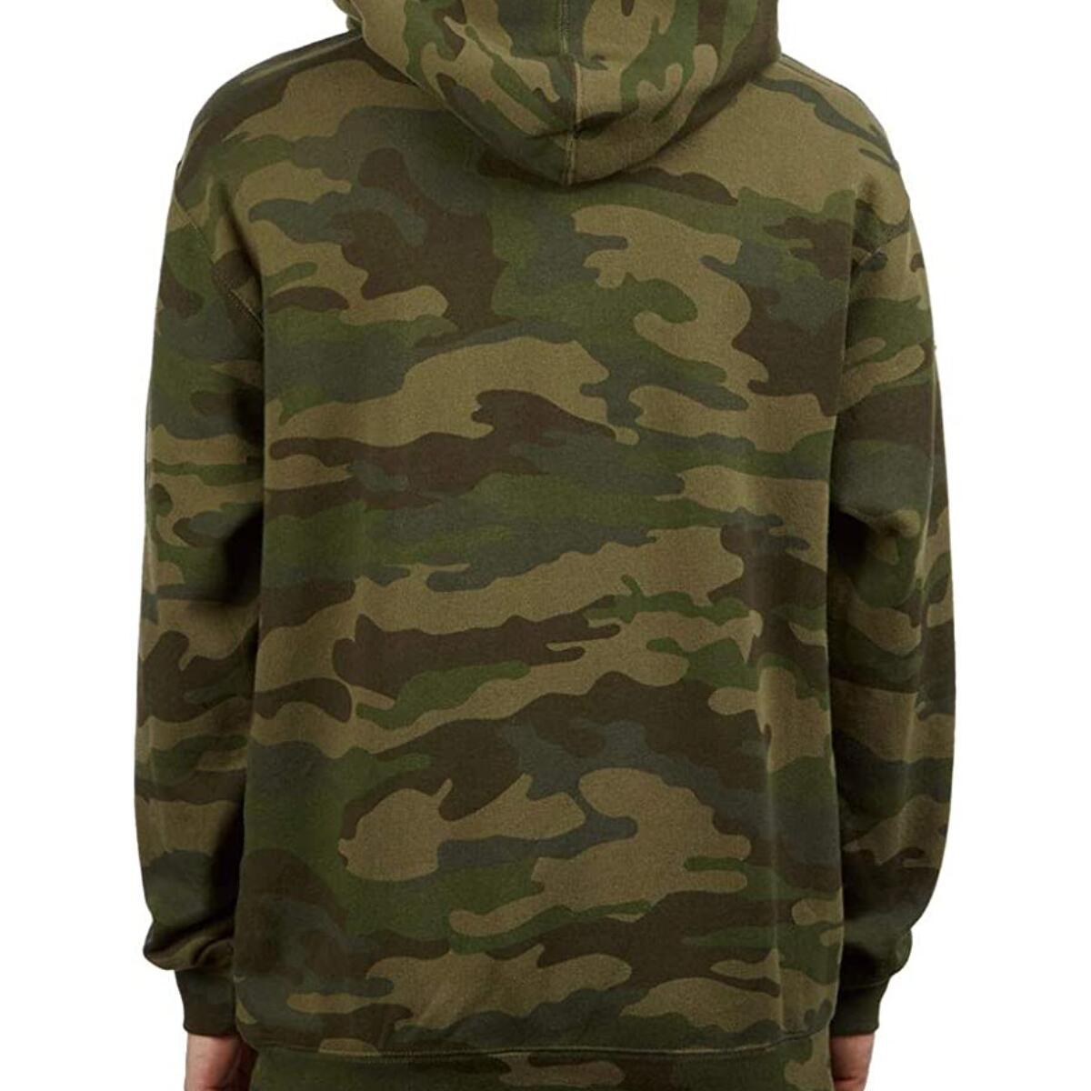 Bluza z kapturem Thrasher Flame Logo Hoodie Camo 2/2