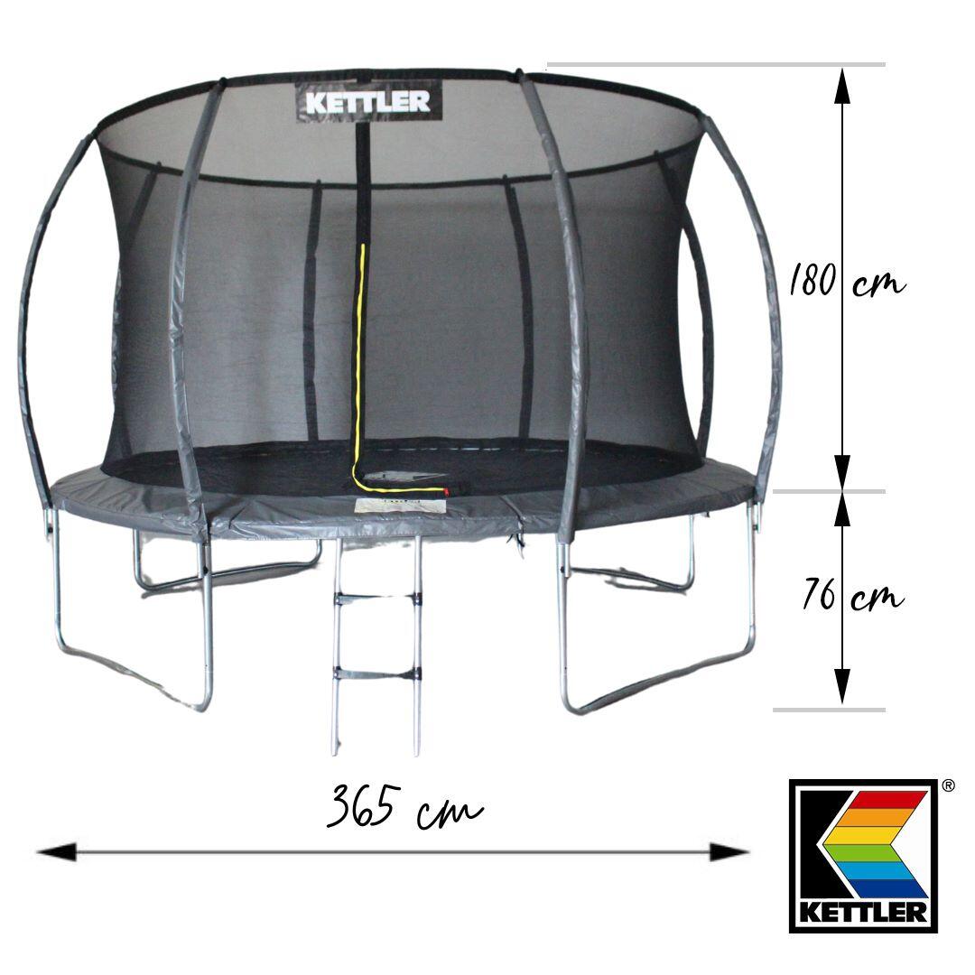 KETTLER Trampoline d'extérieur JUMP 365 2/5