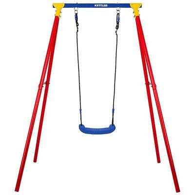 KETTLER Einzelschaukel SINGLE rot/blau