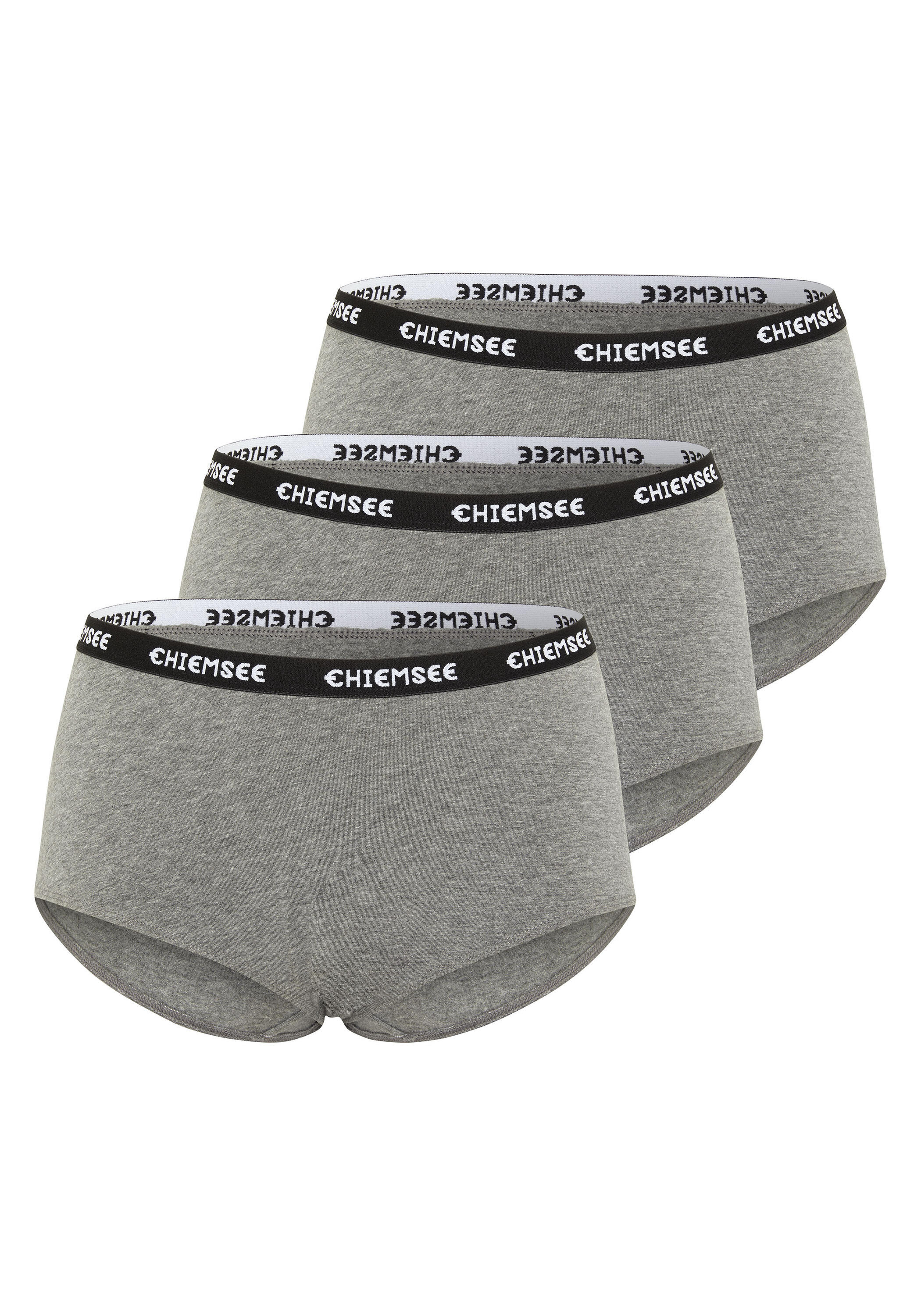 CHIEMSEE Hipster im Dreierpack und Label-Look