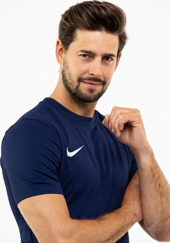 Maglia Maniche Corte Uomo Nike Dry Park VII Blu Navy 3/5