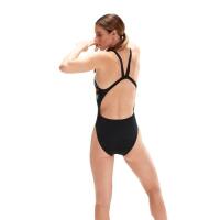 Speedo Placement Digital Leaderback Swimsuit - Black 2/6