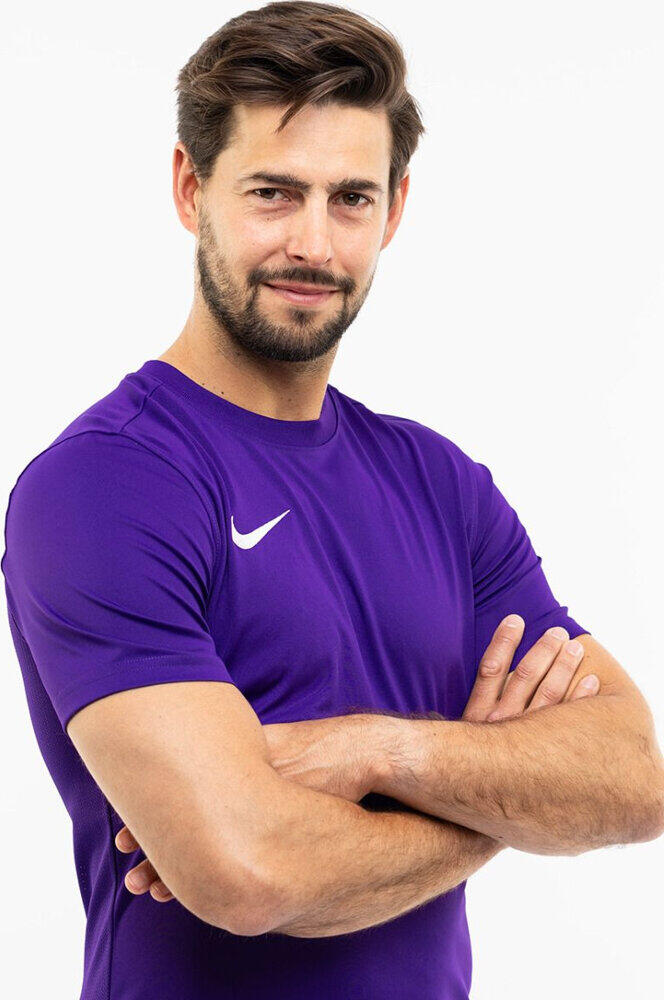 Maglia Maniche Corte Uomo Nike Dry Park VII Violetto 3/4
