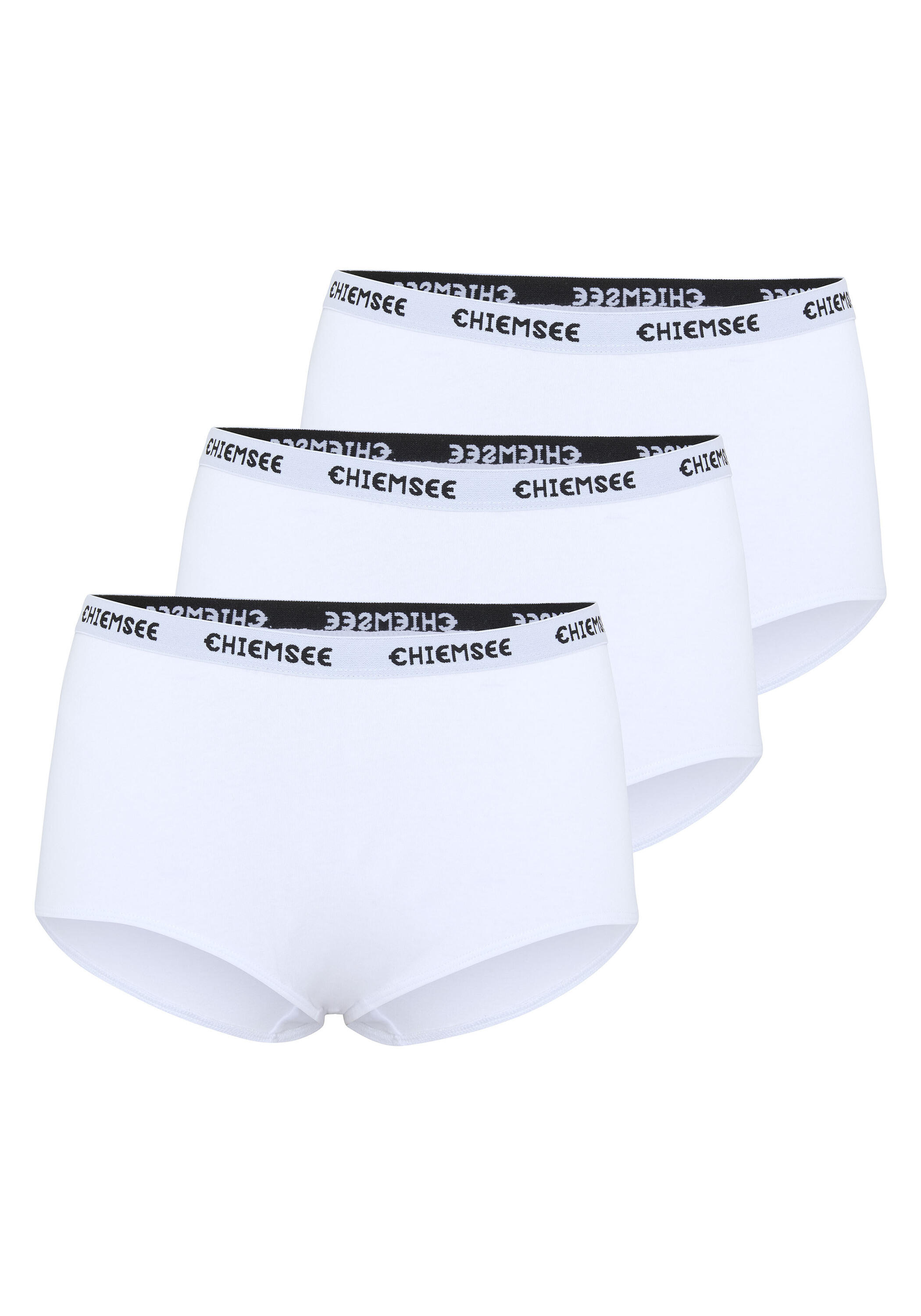 CHIEMSEE Hipster im Dreierpack und Label-Look