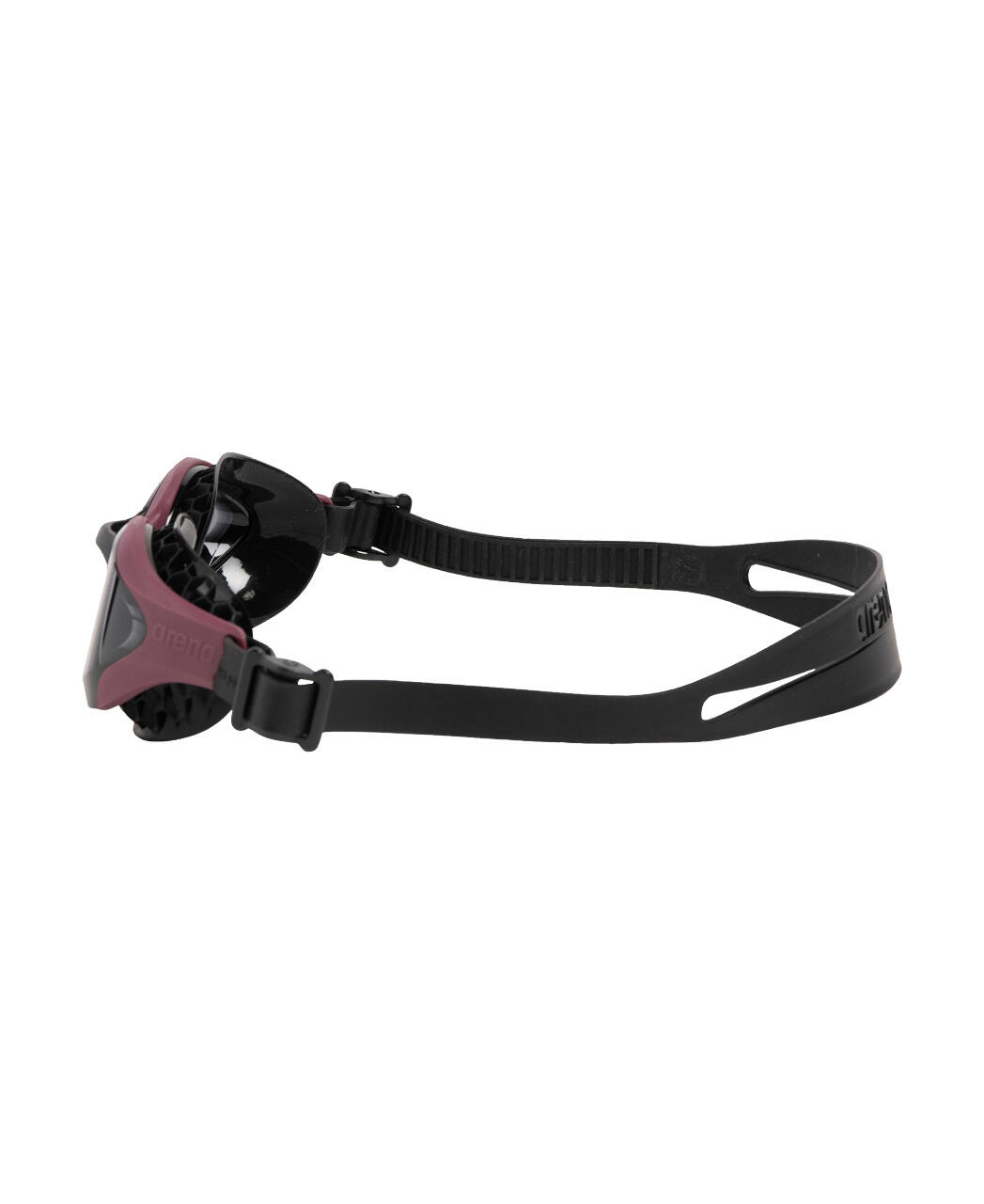 Arena Air Bold Swipe Swimming Goggles Hydrodynamic Lens - Smoke/Red/White 7/7