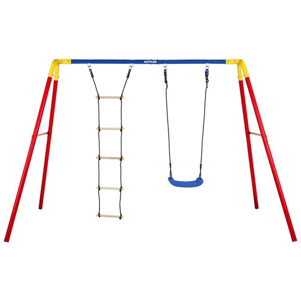 KETTLER KETTLER columpio doble COMBI rojo/azul