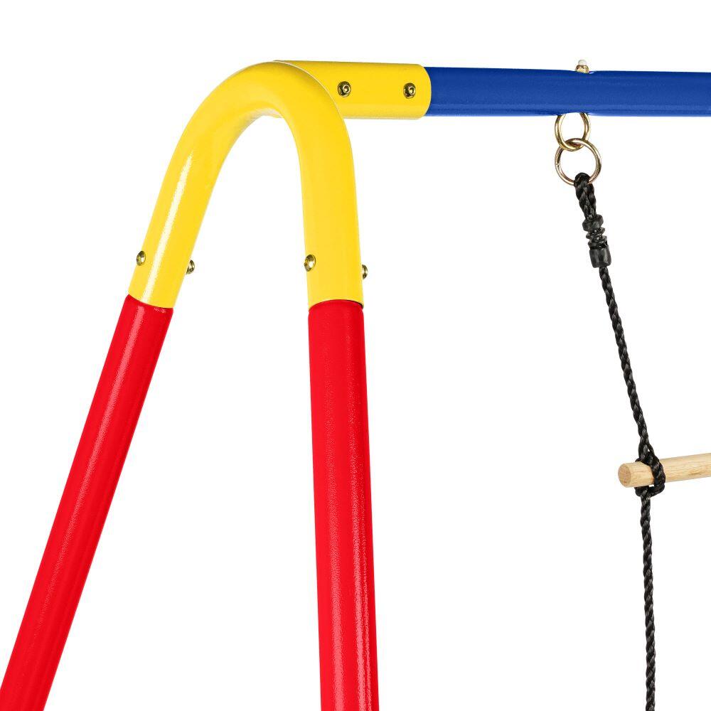 KETTLER balançoire double COMBI rouge/bleu 3/7