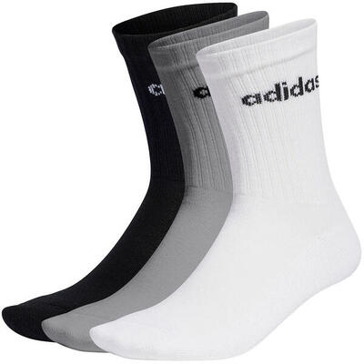 Sokken adidas linear crew cushioned pack 2 voor unisex