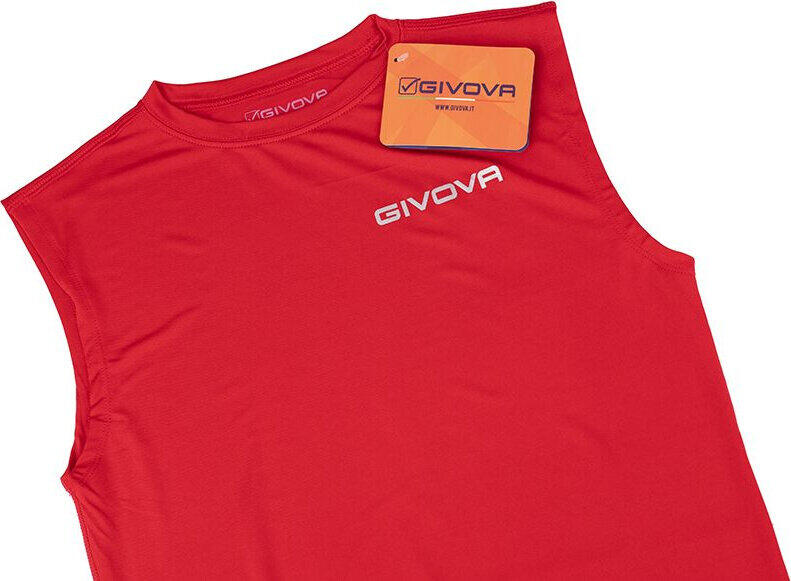 Givova Technical Corpus 1 elastische tanktop rood 4/4