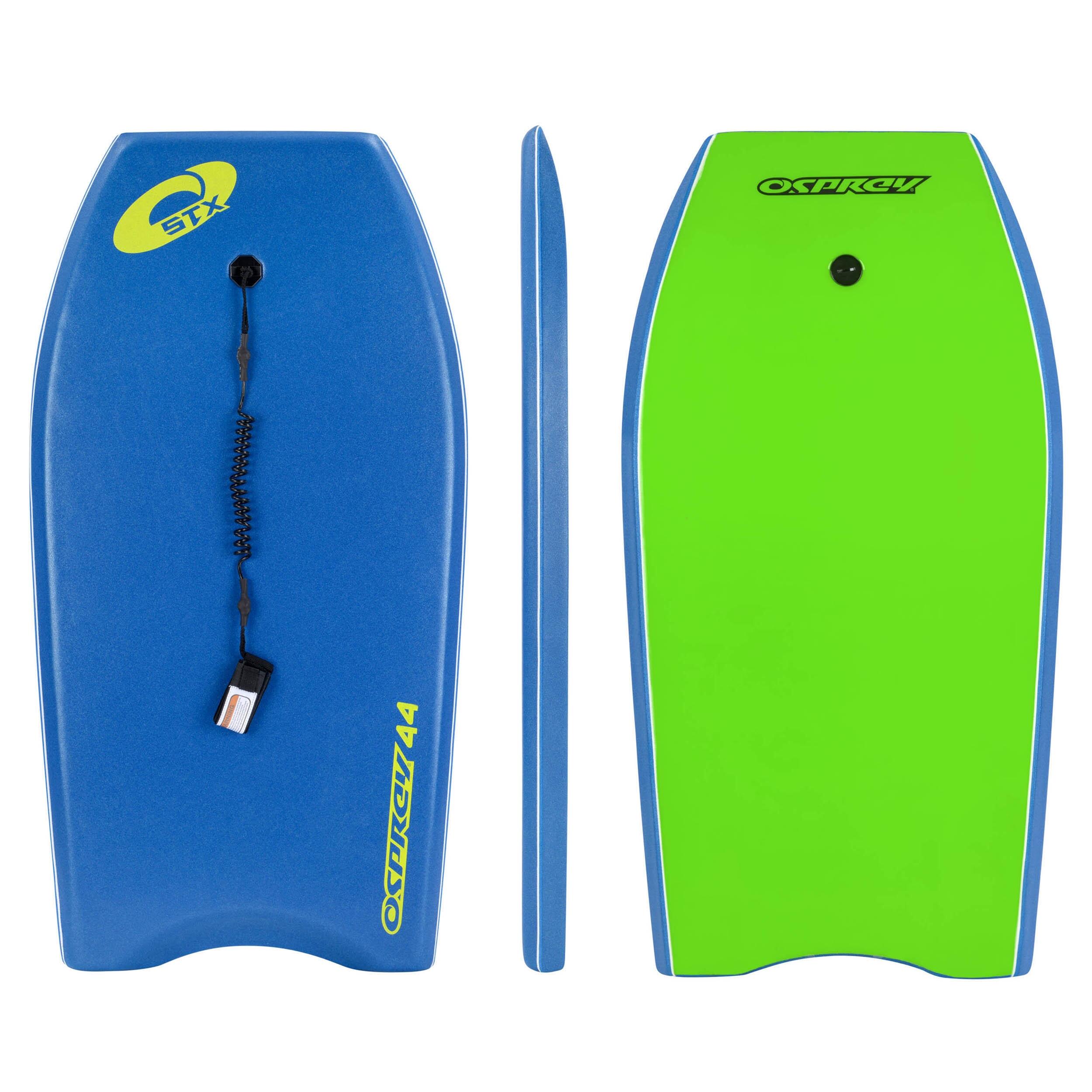 OSPREY ACTION SPORTS Osprey Body Board Crescent Tail XPE Boogie Board, STX Blue