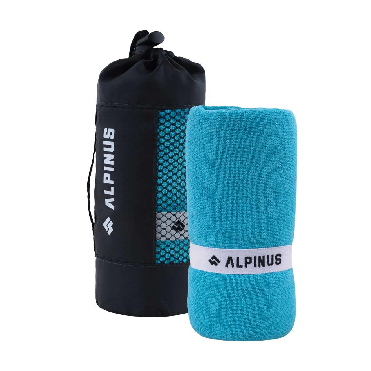 Alpinus - Serviette De Plage À Séchage Rapide Alpinus Gialos 50x100cm - Serviette De Bain - Bleu - Decathlon