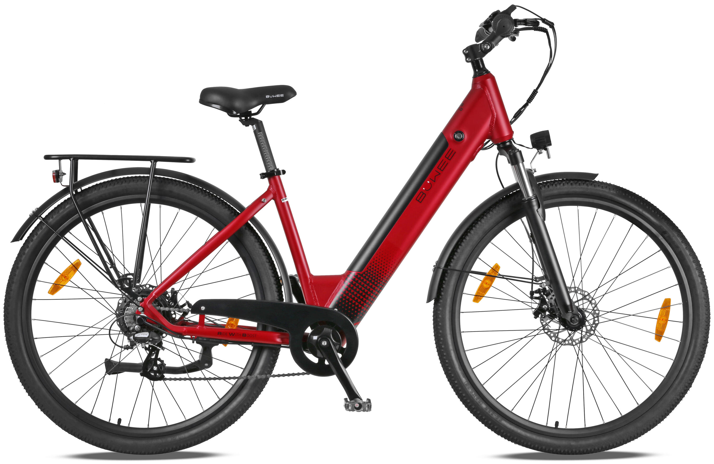 E-Bike Trekking & City 28 Zoll 90 km Reichweite, 36V Akku, 250W Motor, 7-Gang 4/9