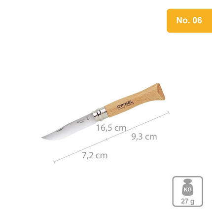 Camping Messer Stahl Taschenmesser Klappmesser Holz Griff No.06 INOX